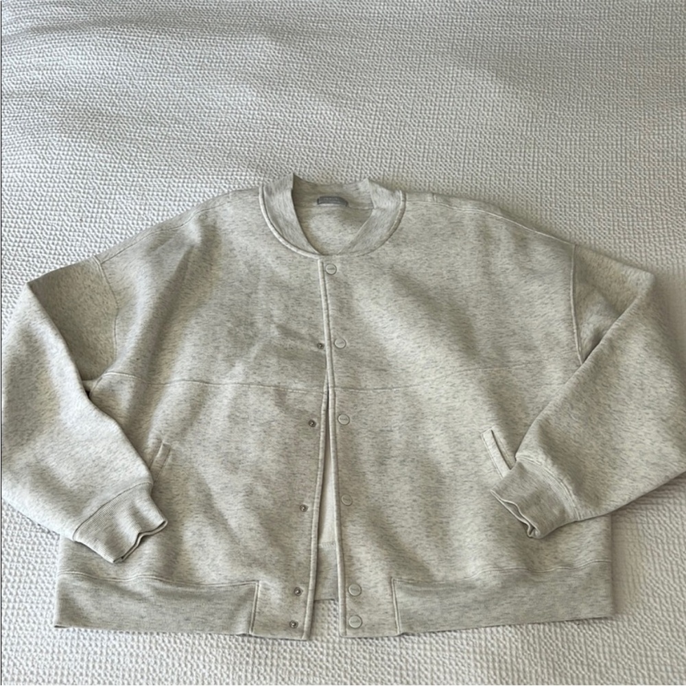 Nuuds Jacket Gray Snap-Button Jacket - image 1